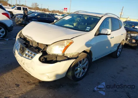 2012 Nissan Rogue Sv W/Sl Pkg из США, поврежденный, VIN JN8AS5MTXCW302918